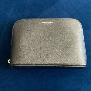 Authentic Saint Laurent Paris Exclusive Cosmetic Bag